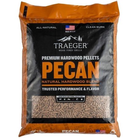 TRAEGER Wood Pellet, Wood, 20 lb Bag PEL314